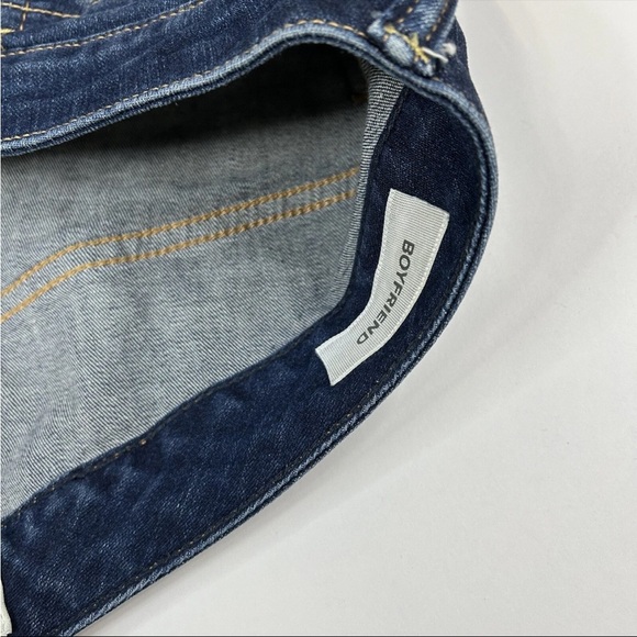 Torrid Women’s Jeans Plus Size 18 Boyfriend Dark Wash Distressing #2512 - Picture 2 of 16